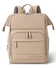 Infantso Multifunctional Waterproof Diaper Backpack For Mothers For Travel -Beige