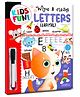 Wipe & Clean Letters - Capital, Wipe & Clean Activity Book By- Hello Friend Books- English
