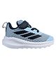 ADIDAS KIDS Velcro Closure Printed Sneaker - Light Blue & Black
