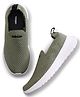 ADIDAS KIDS Slip On Textured Casual Shoes - Olive Green