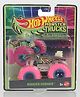 Hot Wheel Monster Trucks Glow in the Dark Rodger Dodger Die Cast Free Wheel - Pink