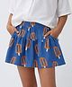 Somersault Cotton Woven Popsicle Printed Skirt - Blue