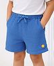 Somersault Cotton Woven Solid Shorts - Blue