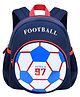 SCHOOLISH 10.2 Inches 3D Football Backpack Cute Cartoon Knapsack for kids Kindergarten School Bag - PACK OF 1- COLOR MAY VARY