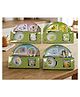 SCHOOLISH Feeding Set for Kid, Plates, Bowl, Spoon for Toddlers, Tableware Set for Kids Pack of 1 - Color May Vary