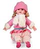 ToyMark Fashion Doll With Jacket & Cap Pink - Height 53.5 cm