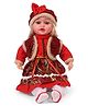 ToyMark Fashion Doll With Jacket & Cap Red - Height 53.5 cm