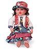 ToyMark Fashion Doll With Jacket & Cap Red & White - Height 53.5 cm