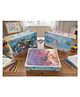 SCHOOLISH Colour Box with Multiple Coloring Kit, Drawing Color Pencils, Oil Pastel, Sketches, Water Colors and Acrylict Craft 145pcs Art set Aluminum Case Painting Set - PACK OF 1 - COLOR MAY VARY
