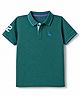 Pine Kids Cotton Polo T-Shirts with Half Sleeves and Deer Embroidery in Multi Color for 7-8 Years