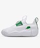 aretto Mesh Detailed Expanding Slip On Casual Shoes - White