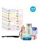 Zooplay India Waterproof write on labels (Baby Safari)