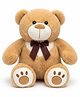 ELITE CREATIONS 55 cm Brown Beige Teddy Bear Plush Toy for Kids & Girls Ultra Soft Huggable Stuffed Animal with Cute Bow Tie Birthday Gift & Nursery Decor