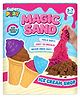 Superplay Ice Cream Shop Set  Kinetic Sand Playset with Moulds, Sensory Toy for Kids, Non-Toxic, Mess-Free, Creative Indoor Activity Ages 3, 4, 5, 6, 7