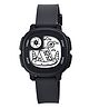 KIDSUN Camping Theme Design Digital Watch - Black