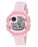 KIDSUN Camping Theme Design Digital Watch - Pink