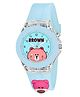 KIDSUN Bear Printed Glow In The Dark Analog Watch - Blue