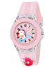 KIDSUN Fish Applique Detailed Glow In The Dark Analog Watch - Pink