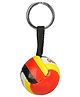 Hamleys Germany Printed Football Keyring - Red