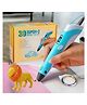 New Pinch 3D Printing Pen with LCD Display and with 3 x1.75 mm PLA Filaments 10m Each for Kids and Adults in DIY and Craft (with Cable)  Pack of 1 - Color May Vary