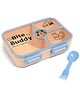 New Pinch Bite Buddy Lunch Box,  Multi-Compartment Food Container with Spoon Random color dispatch