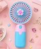 New Pinch cool Usb Fan, Rechargeable Handheld and Desktop Personal Cooling Fan with Phone Holder, 3 Speed USB Type C Charging, Detachable Stand | random color dispatch pack of 1