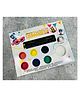 New Pinch Face Painting Set 7 Vibrant Paints, 4 Crayons, Sponge, and Applicator for Creative Artistry, Multicolor