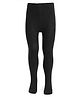 Cute Walk by Babyhug Cotton Knit Full Length Solid Anti Bacterial Tights - Black