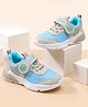 Cute Walk by Babyhug Velcro Closure Sneaker Shoes With Sports Text Print - Grey