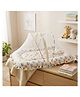 Mumma's Luv Cotton Baby Mattress Set with Mosquito Net & Pillow- (Print May Vary)