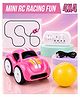 Fiddlerz Remote Control Car for Kids | Drift Car | 2.4GHz RC Drift Car with Sound & Music | Type-C Charging | Follow Mode | Escape Mode | Rechargeable Toy for Boys & Girl - Pink