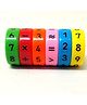 A&A Kreative Box Rotating Magnetic Number Game- Multicolor