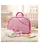Mumma'sLuv Pink Diaper Bag for Travel & Hospital Use Spacious & Lightweight Multi-Compartment Baby Bag -Pink