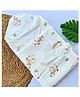 Mumma's Luv Newborn  hooded wrapper with fun prints- Multicolour