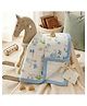 Mumma's Luv Baby muslin cotton blanket 6 layer with baby friendly design