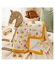 Mumma's Luv Super soft 6 layer muslin cotton baby blanket with newborn print
