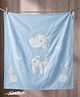 Mumma's Luv Muslin Baby Blanket with Giraffe Design