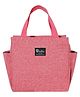 FunBlast Multipurpose Insulated Lunch Bag with Side Pocket for Girls & Women (Pink)
