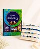 Viraasi 4 Evil Eye Rakhi Combo with Chocolate