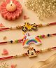 Viraasi 3 Kid Rakhi Combo with Candle