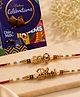 Viraasi 2 Bhai Rakhi with Chocolate