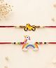 Viraasi 2 Kid Minimal Rakhi Set