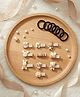 Ribbon Candy Set Of 16  Animal Applique Detailed Hair Accessories Combo Set - Black & Beige