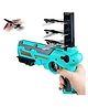 NEGOCIO  Airplane Launcher Toy Catapult Gun with 4 Foam aircrafts | Catapult Gun with 4 Foam Planes | Perfect for Shooting Games- PACK OF 1- COLOR MAY VARY