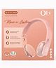 Olivlife Elara wireless Bluetooth Headphone, pink