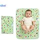 Bubzii Baby Diaper Changing and Massage Pad SLEEP Waterproof Diaper Changing Mat for Newborn Baby Foam Cushion & Waterproof TPU Backing Bed Protector Dry Sheet  Anti-Slip Machine Washable
