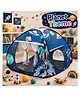 Silver Shine Foldable Play Tent House Big Size for Girl Boys with Planet Theme Pop-Up Indoor & Outdoor Play House for Girls Boys, Multi Purpose Tent House Easy Setup & Portable (Planet Blue)