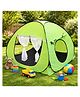 Silver Shine Foldable Play Tent House Big Size l Pop-Up Indoor & Outdoor Playhouse for Girls Boys , Multi Purpose Tent House for Kids Boys 3 to 10 Years with Fun Patterns Easy Setup & Portable (Green)