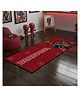 Athom Living Red DeadPool Runner Carpet,  2x4.5 ft, Anti-Skid Backing, Perfect for Bedroom and Playroom
