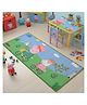 Athom Living Peppa Pig Runner Carpet,  2x4.5 ft, Anti-Skid Backing, Perfect for Kids Bedroom and Playroom